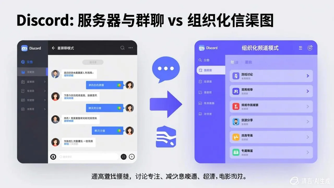 Discord群组与Discord社区的区别是什么